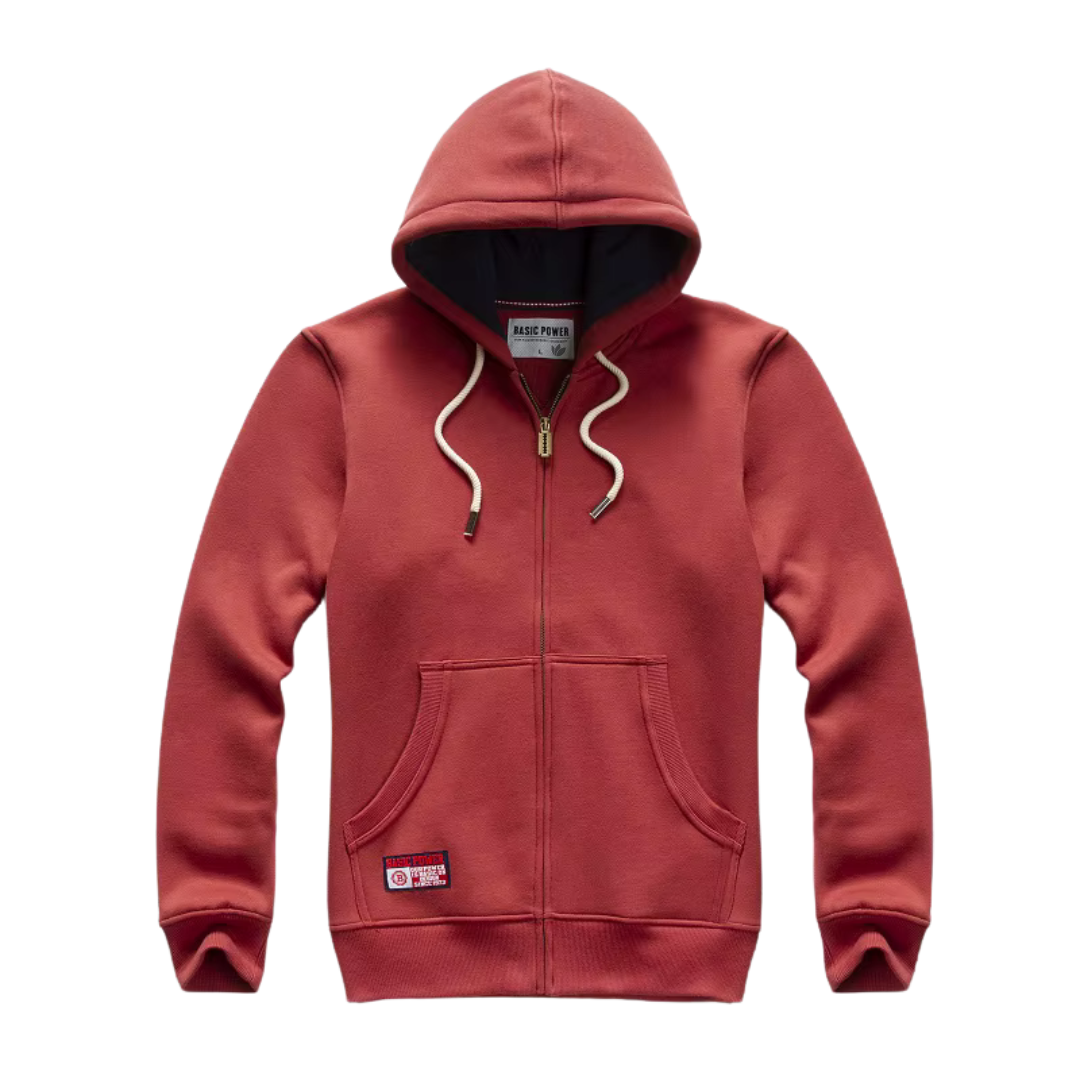 Power Basic Hoodie Red or Sky Blue