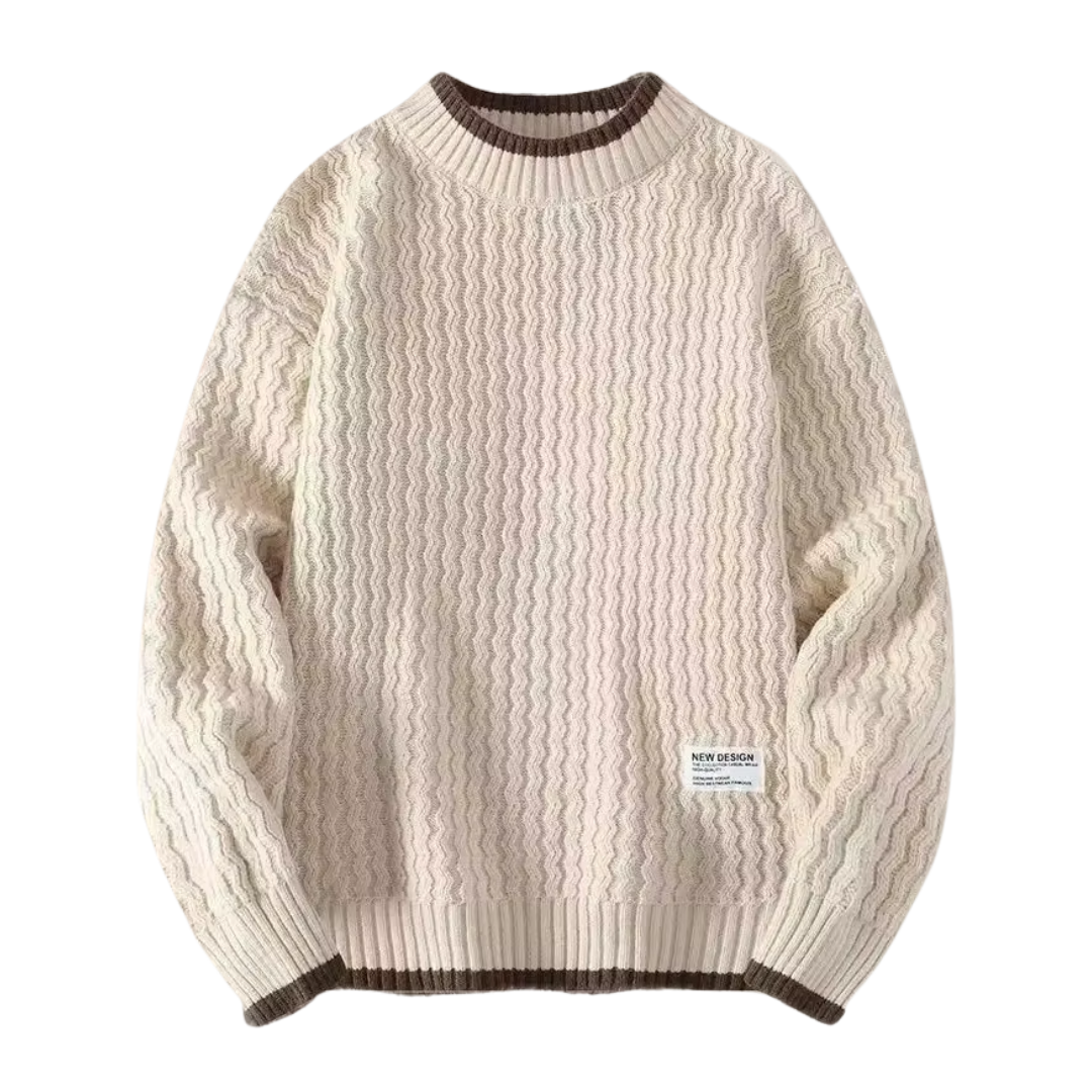 Horizon Beige Knitted Sweater