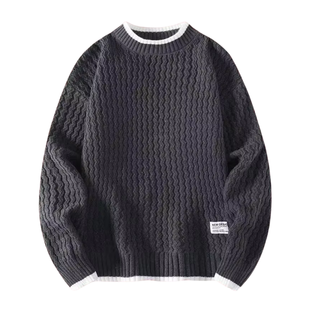 Horizon Gray Knitted Sweater