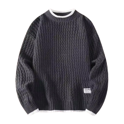 Horizon Gray Knitted Sweater